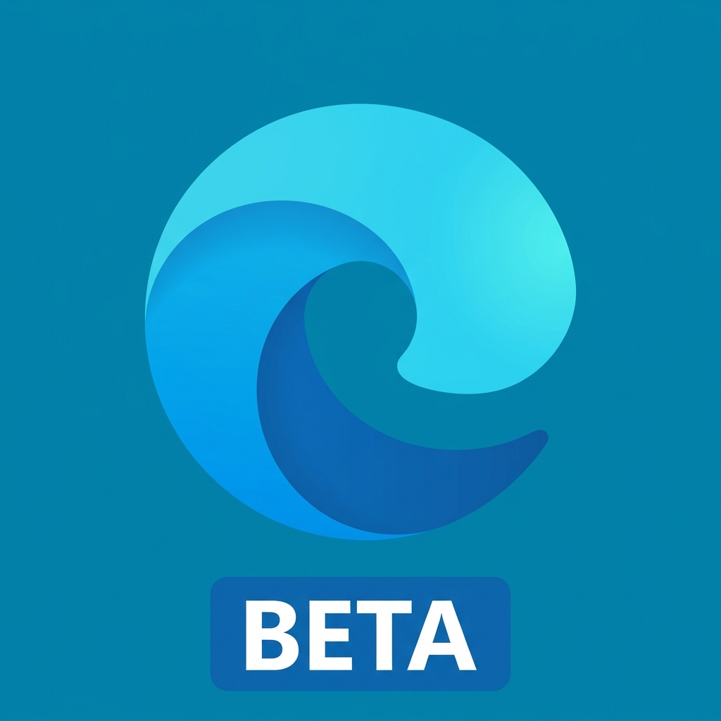 Softwareicon von Microsoft Edge Beta
