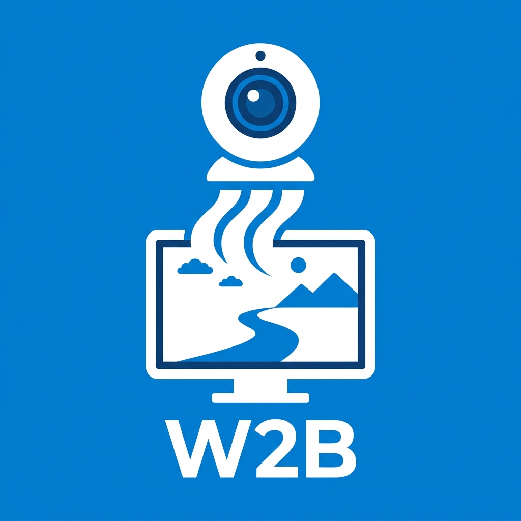 W2B - Webcam to Background