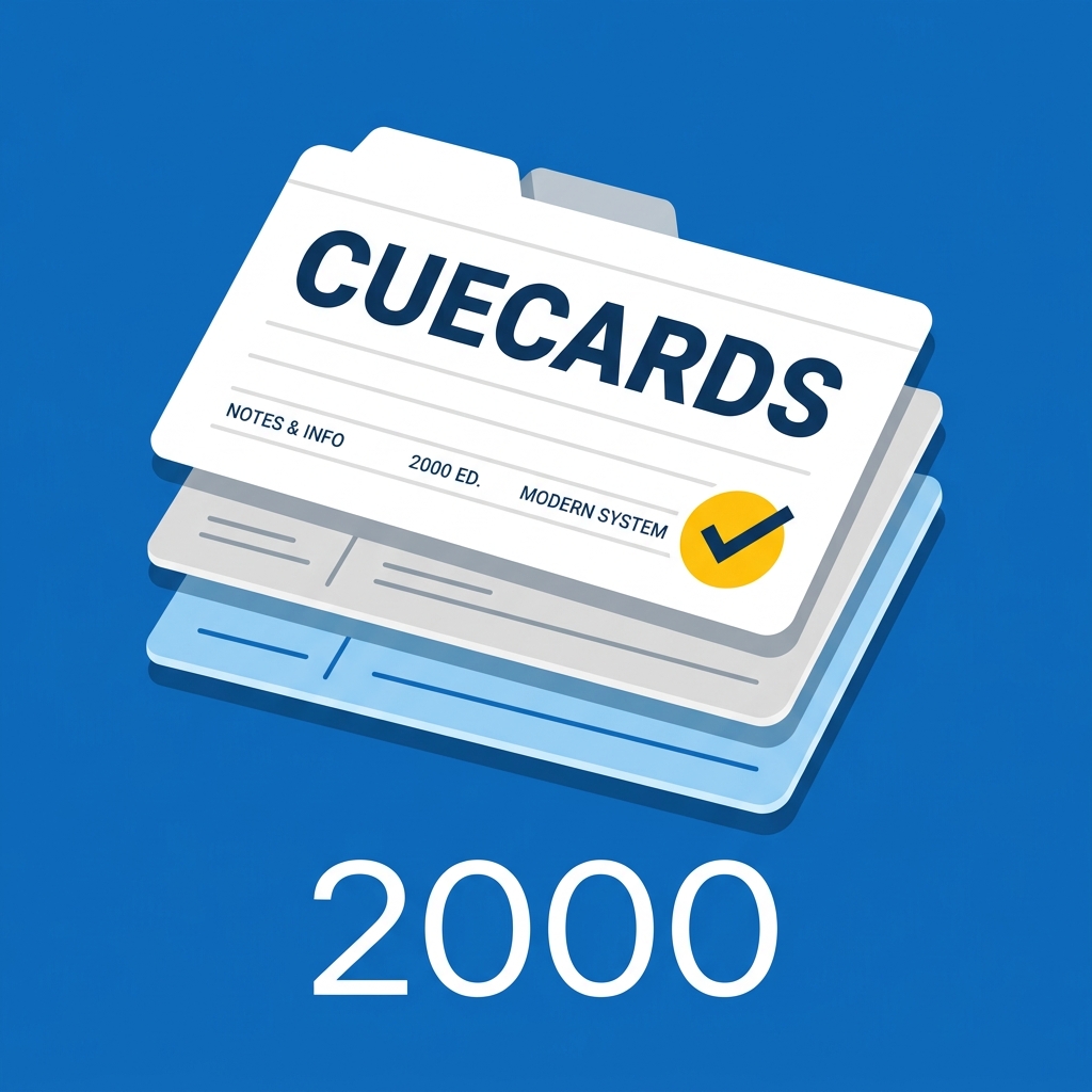 CUEcards 2000