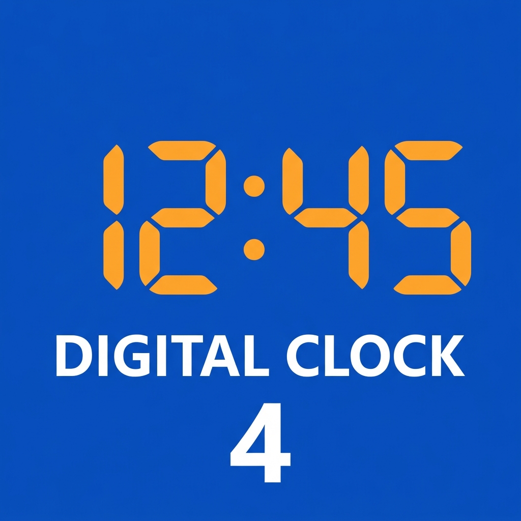 Digital Clock 4