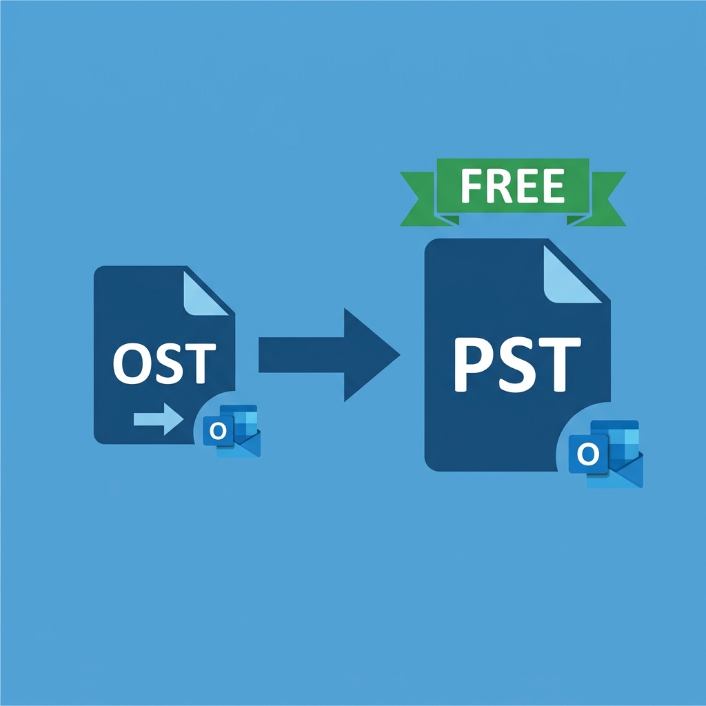 Microsoft OST to PST Converter Free Software