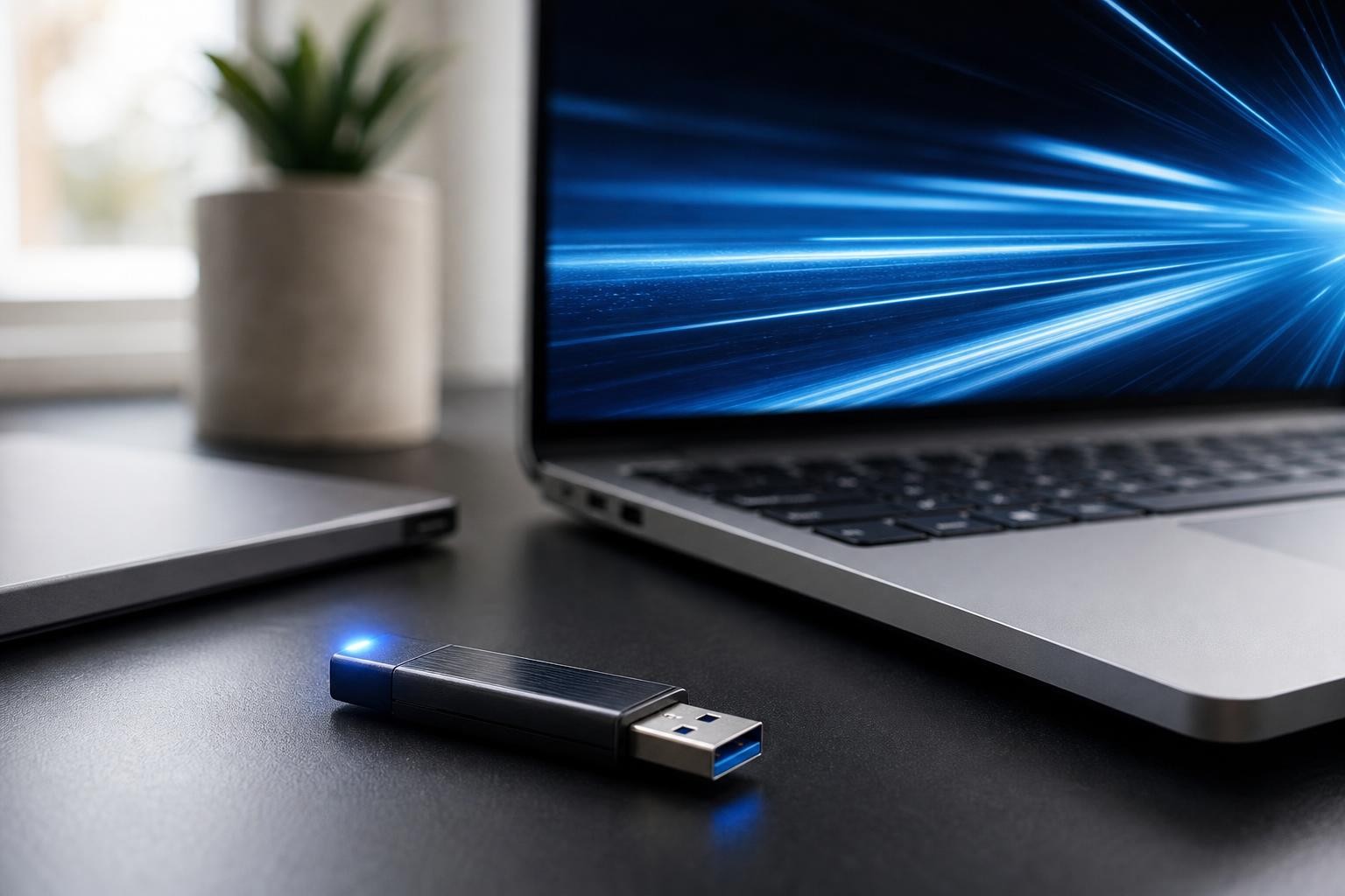 Geschwindigkeit beim Erstellen bootfähiger USB-Laufwerke mit Rufus