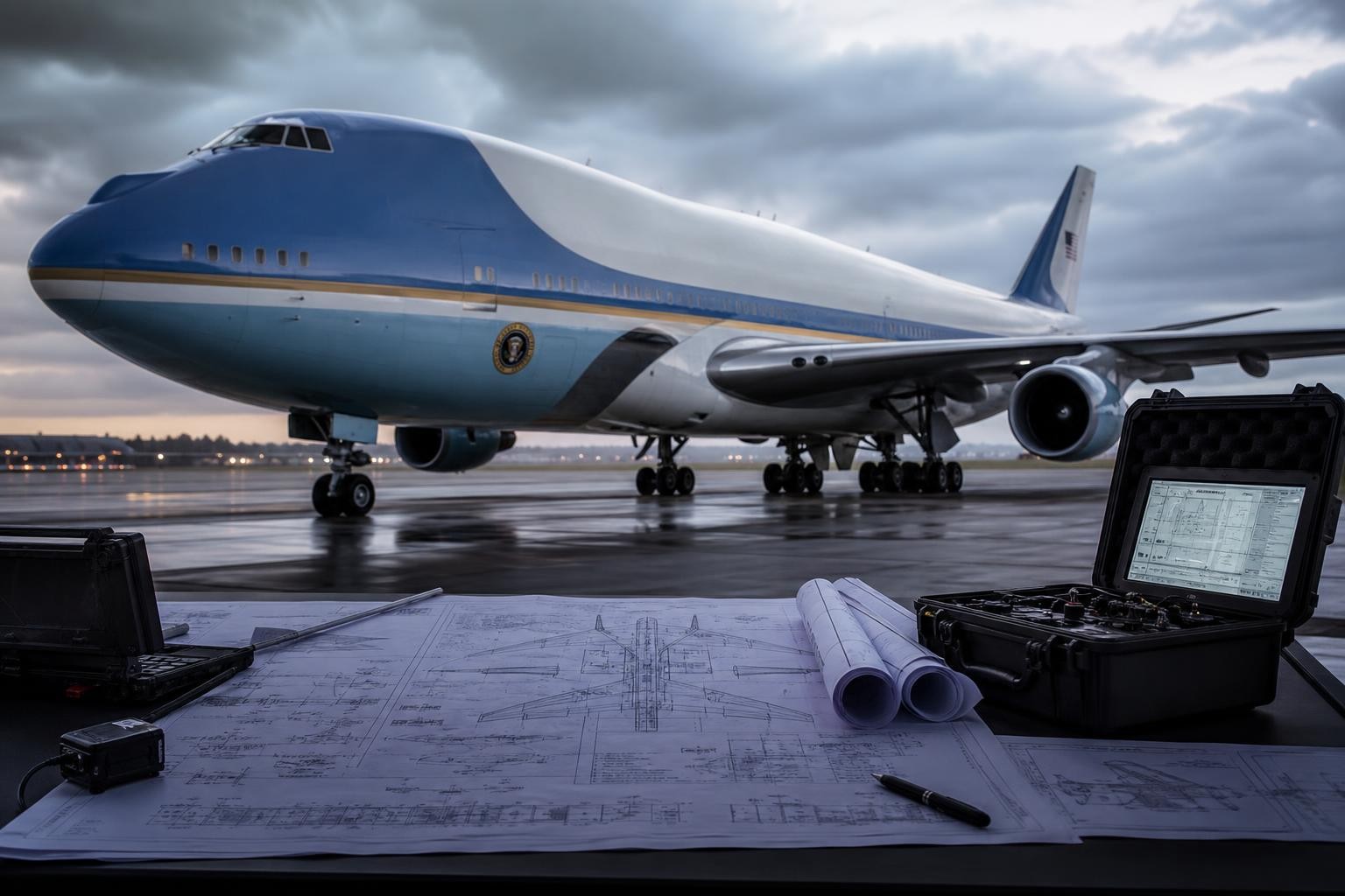 Sicherheitsmerkmale der Air Force One - Risiken beim schnellen Umbau des neuen Präsidentenjets
