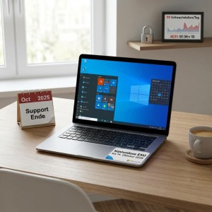 Hohe Verbreitung von Windows 10 in deutschen Privathaushalten: Zahlen, Support-Ende und Sicherheitsrisiken bis 2026